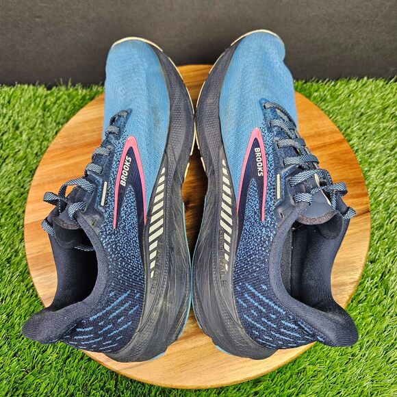 Brooks Launch GTS 10 Womens Shoes Size 8.5 Blue Black Athletic Running Sneakers - Picture 11 of 16